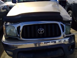 2004 TOYOTA TACOMA, GOLD, SR5, EXTD CAB, 3.4L, MT 4WD.  Z25967